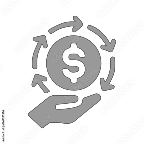 grey olar roi icon