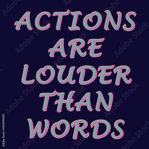 Vibrant Typographic Quote Design Highlighting The Quote 