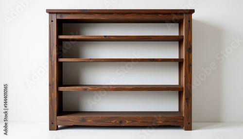 Showcasing stylish wooden shelf design modern home furniture photography indoor setting minimalist viewpoint