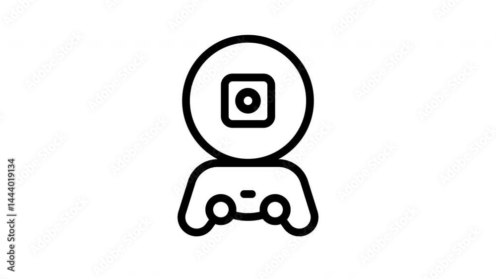 gaming animated icon gaming animated icon