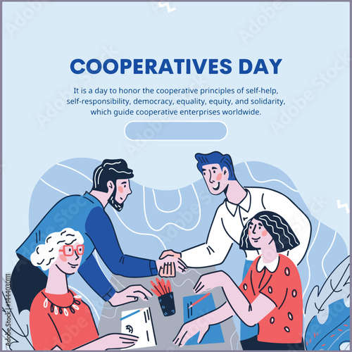 Celebrating cooperative values, unity, community development, sustainability, inclusion, and shared economic growth.