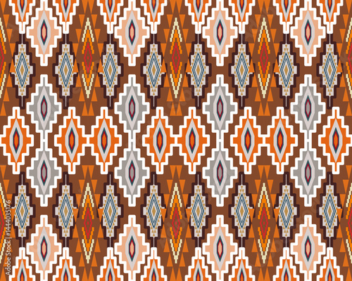 embroidery abstract Traditional geometric ethnic fabric pattern ornate elements with ethnic patterns design for textiles, rugs, clothing, sarong, scarf, batik, wrap, embroidery, print, curtain, carpet