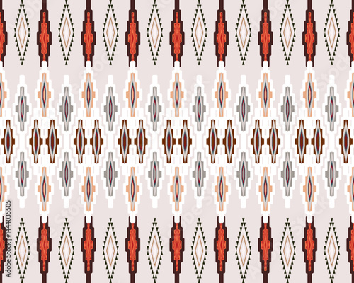 embroidery abstract Traditional geometric ethnic fabric pattern ornate elements with ethnic patterns design for textiles, rugs, clothing, sarong, scarf, batik, wrap, embroidery, print, curtain, carpet