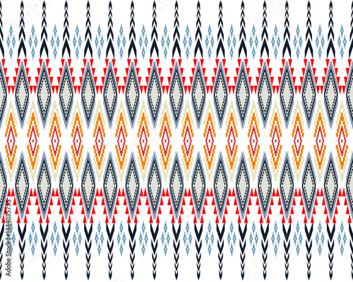 embroidery abstract Traditional geometric ethnic fabric pattern ornate elements with ethnic patterns design for textiles, rugs, clothing, sarong, scarf, batik, wrap, embroidery, print, curtain, carpet