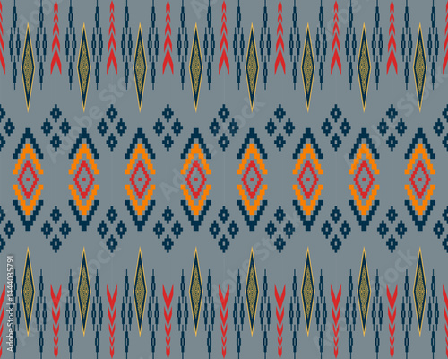 embroidery abstract Traditional geometric ethnic fabric pattern ornate elements with ethnic patterns design for textiles, rugs, clothing, sarong, scarf, batik, wrap, embroidery, print, curtain, carpet