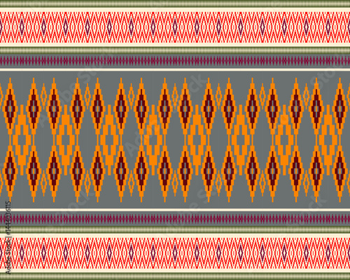 embroidery abstract Traditional geometric ethnic fabric pattern ornate elements with ethnic patterns design for textiles, rugs, clothing, sarong, scarf, batik, wrap, embroidery, print, curtain, carpet