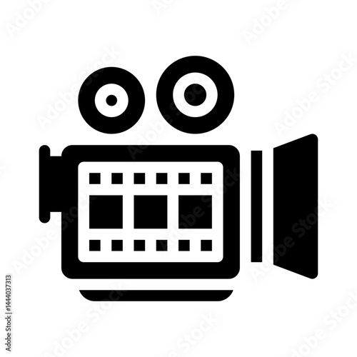 content creation glyph icon