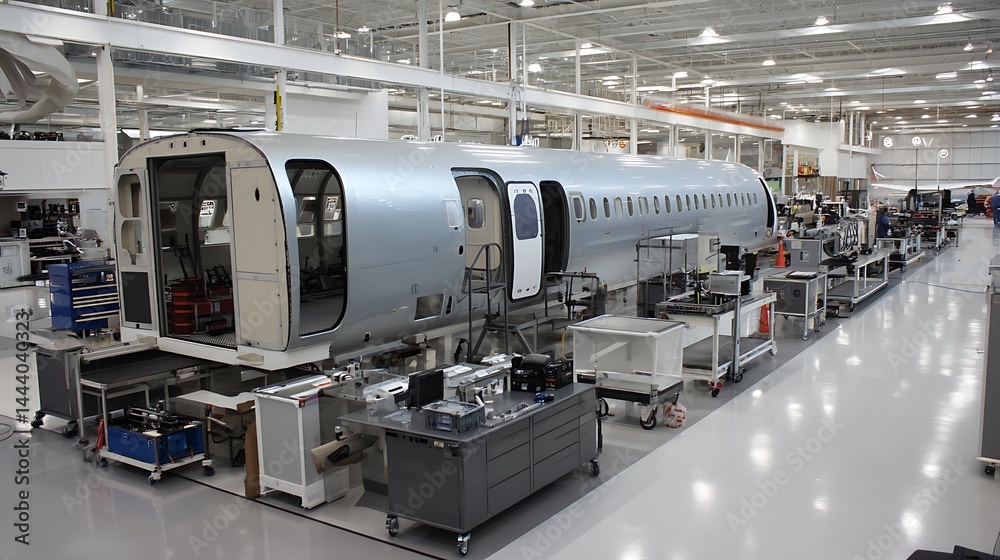 Streamlined assembly of high-performance aircraft components
Streamlined assembly of high-performance aircraft components