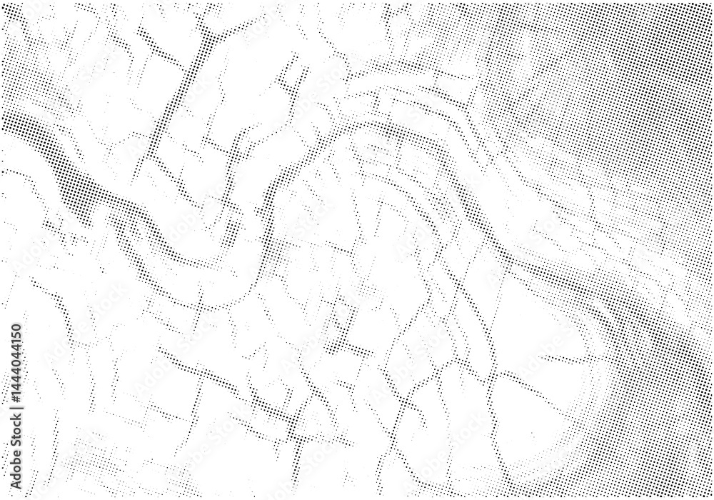 Fototapeta premium Abstract Background In Halftone Mode