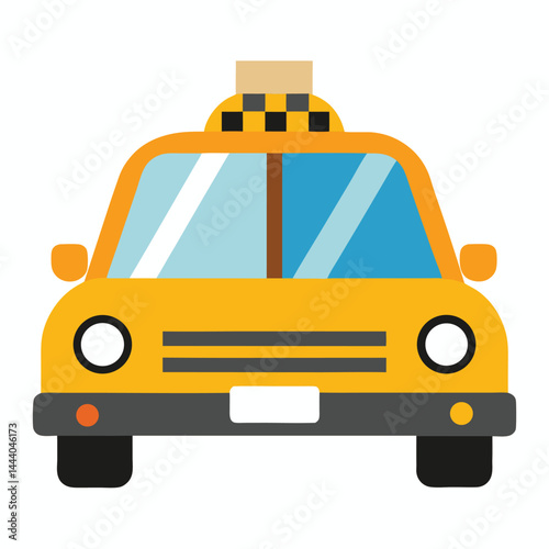 Taxi icon isolated on white background