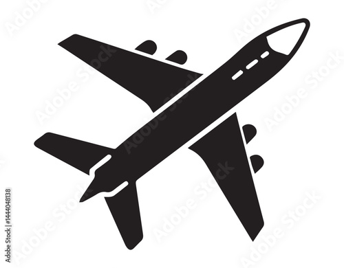 airplane icon vector illustration