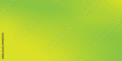 modern dots halftone orange color pattern gradient texture with technology digital background.