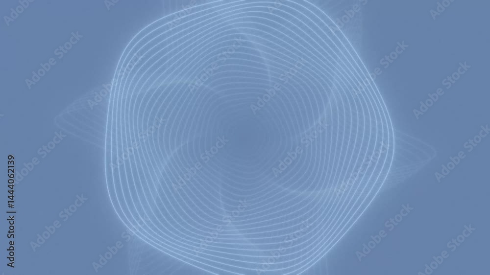 dusty blue background with bright grey abstract pentagon forms, perfect for video animation projects, graphic design, and creative layouts