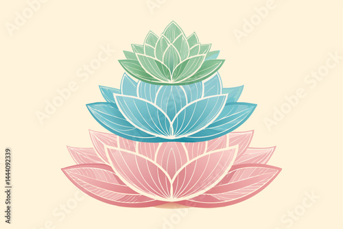 Generate an image of overlapping, translucent organic shapes with subtle color gradients, showcasing depth and layering.  Shapes should appear natural and flowing.