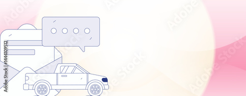 Buy insurance for car flat character vector concept operation illustration
