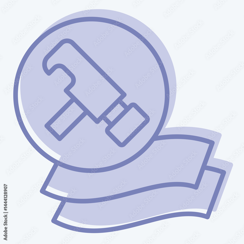 Icon Durable. related to Bedding symbol. two tone style. design editable Icon Durable. related to Bedding symbol. two tone style. design editable