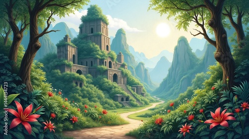 Enchanted Ruins: A Journey Through Time