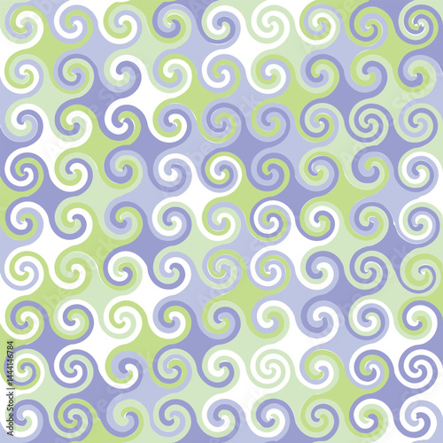 Purple and Lime green kaleidoscope with beautiful geometric patterns / 紫と黄緑ジの万華鏡 美しい幾何学模様