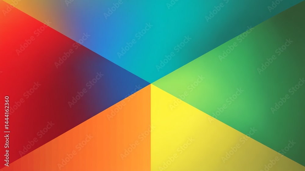 Colorful Geometric Background with Vibrant Triangles and Modern Abstract Design Colorful Geometric Background with Vibrant Triangles and Modern Abstract Design