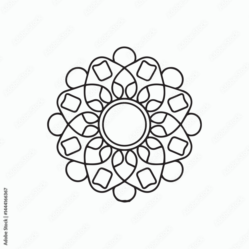 Traditional Henna Mandala. round ornamental round lace pattern Traditional Henna Mandala. round ornamental round lace pattern