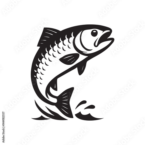 red fish vector