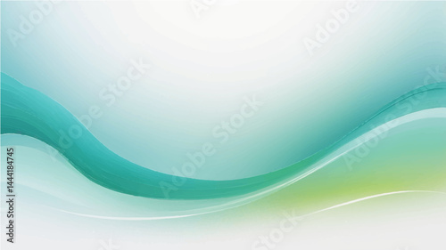 White and sky blur emerald petrol teal lime yellow white Gradient Background line