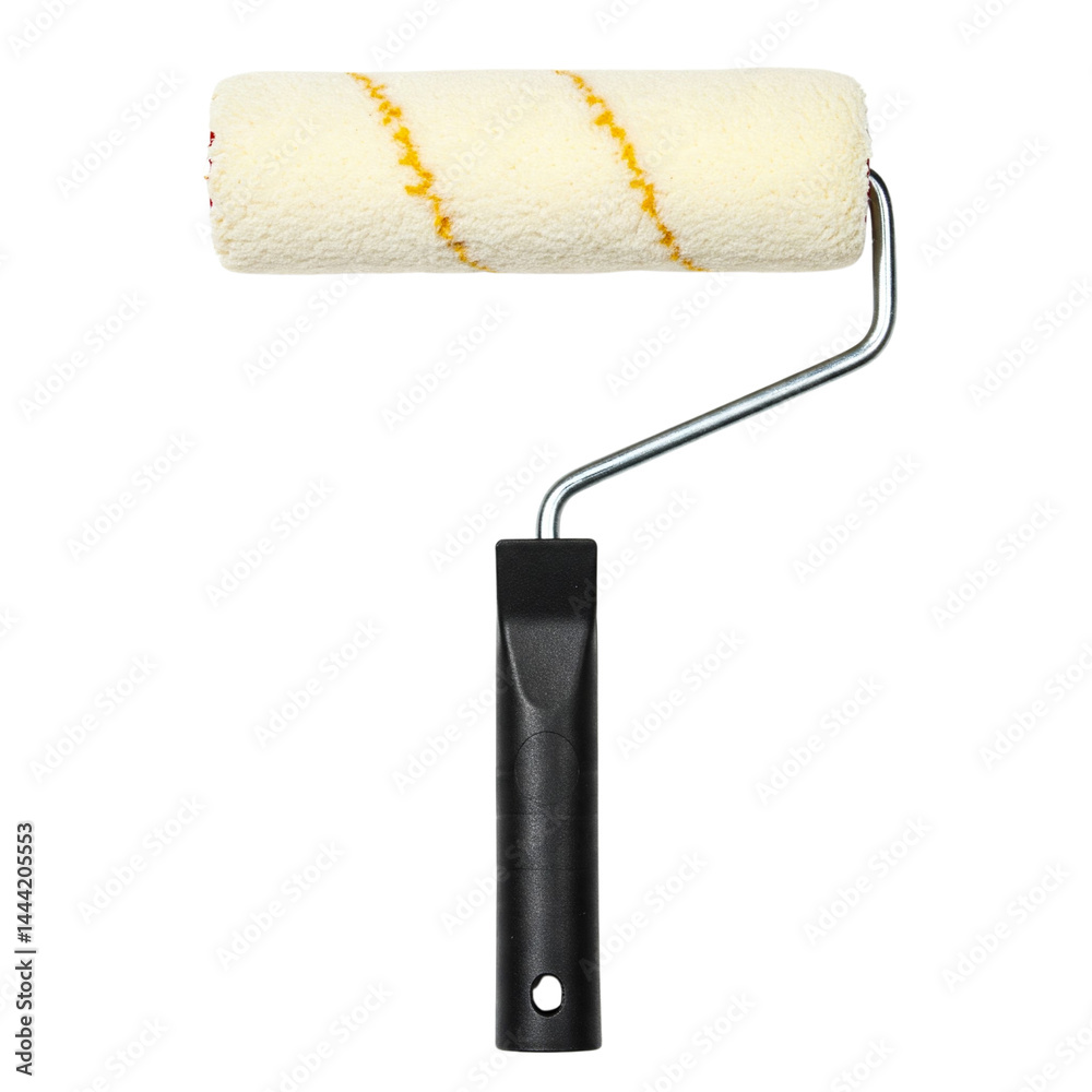Fototapeta premium Paint Roller isolated on transparent background