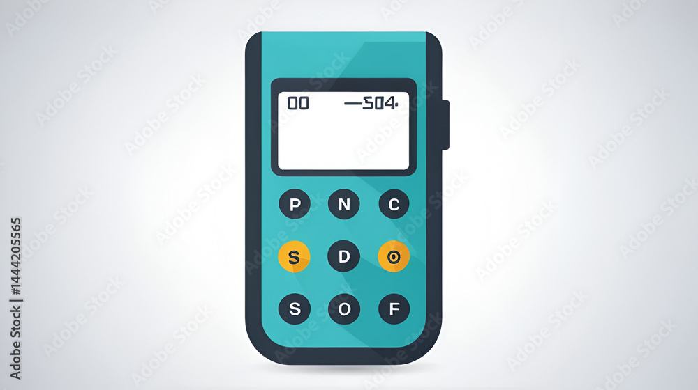 Dosimeter icon single vector illustration Dosimeter icon single vector illustration