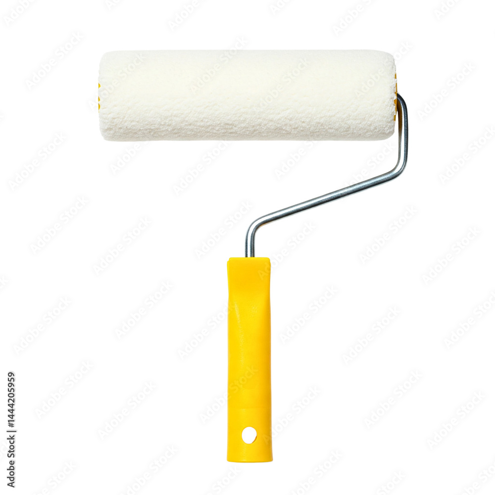 Fototapeta premium Paint Roller isolated on transparent background