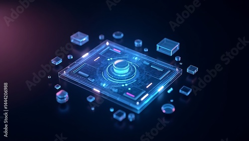 Wallpaper Mural 3D Hologram Display – Floating Translucent Screen
 Torontodigital.ca