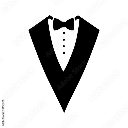 Black Tuxedo Silhouette