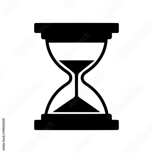 Hourglass Icon - Time Concept