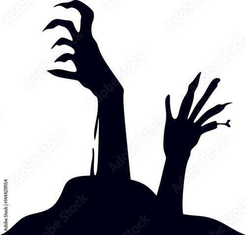 Halloween Zombie Hands