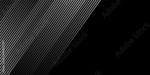 Slant line halftone gradation texture. Fading diagonal stripe gradient background. Black oblique pattern backdrop. Vanishing thin parallel line wallpaper for overlay
