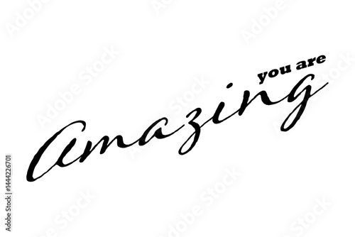 You are Amazing　シンプルなロゴマーク
