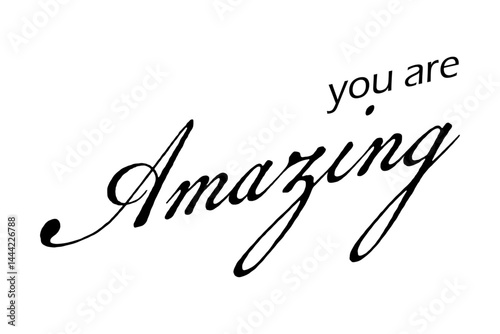 You are Amazing　シンプルなロゴマーク
