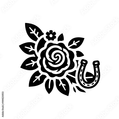 Horse Racing Derby event icon with transparent background