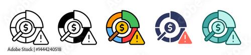 Risk Management Multiple icon