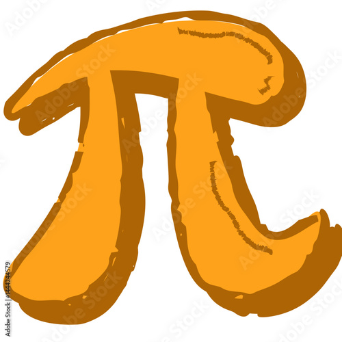 Pi Symbol Illustration