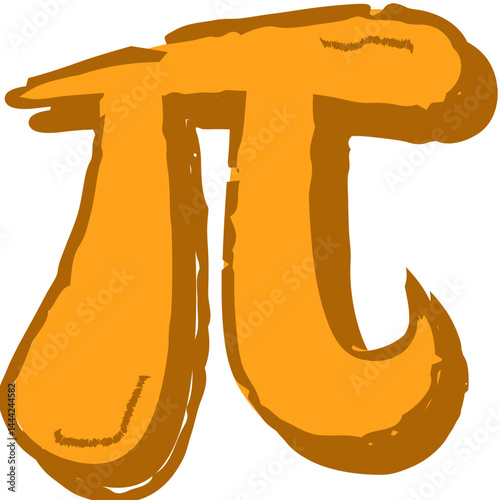 Pi Symbol Illustration