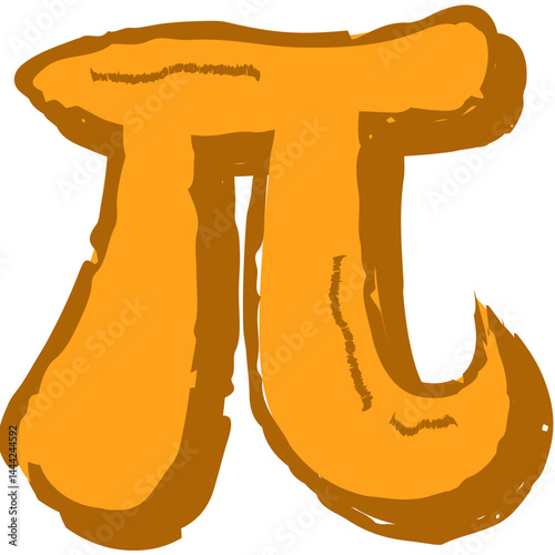 Pi Symbol Illustration