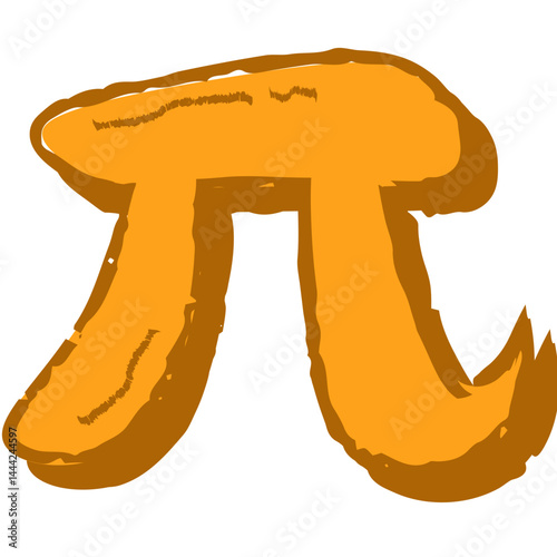 Pi Symbol Illustration