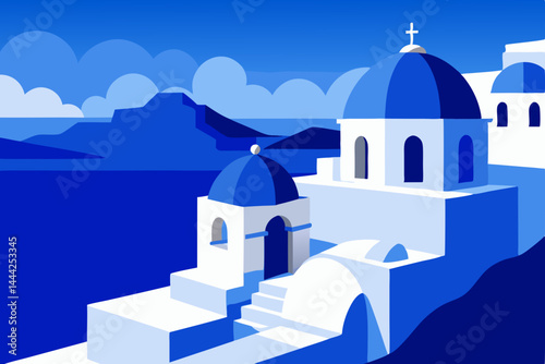 church in santorini greece