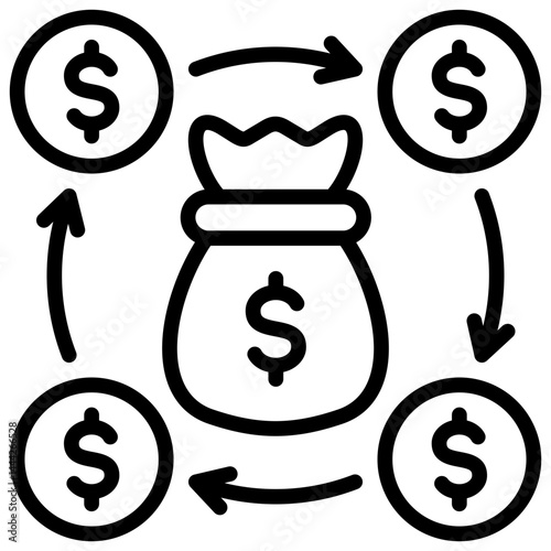 Cash Flow Icon