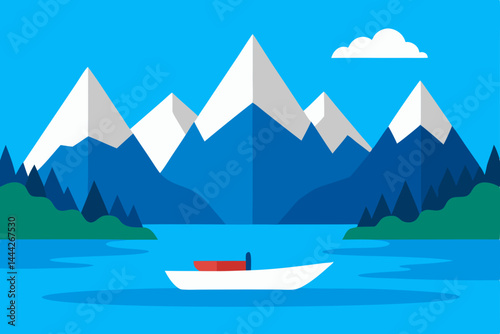 boat on the sea