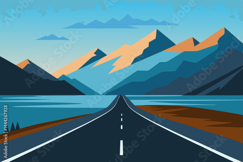 road in the mountains