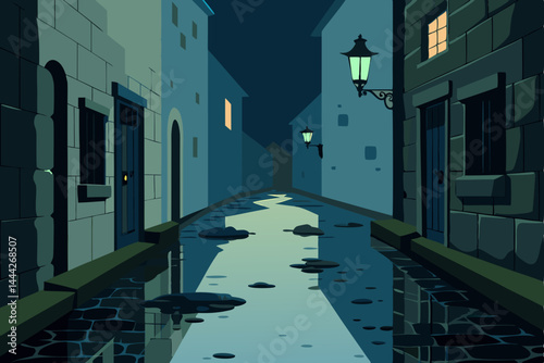 venice italy night view