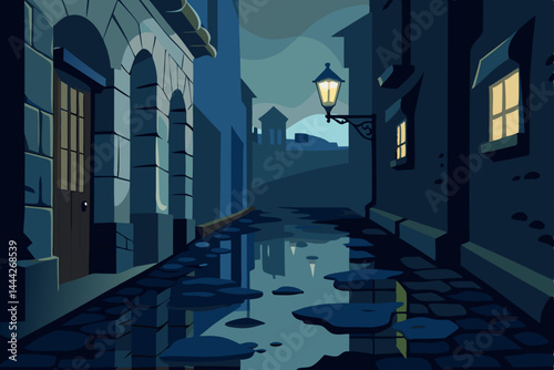 night city street