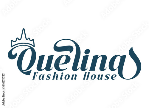 Quelina Fashion House Logo Design Template