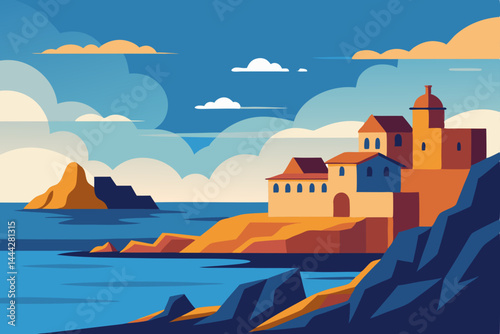 castle on the sea